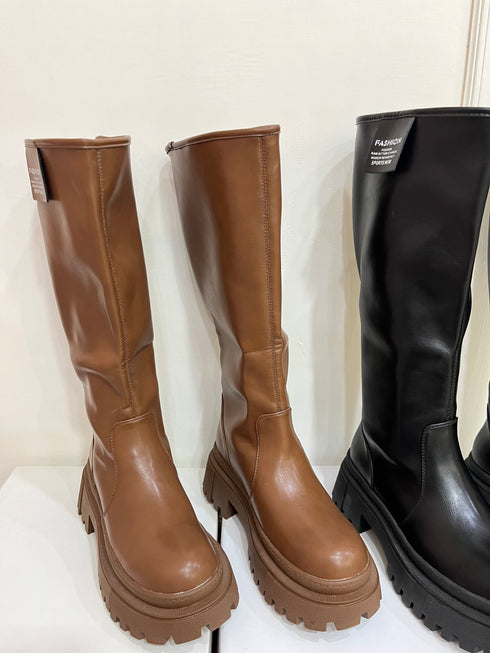 Women Trendy Knee Length Platform Boots